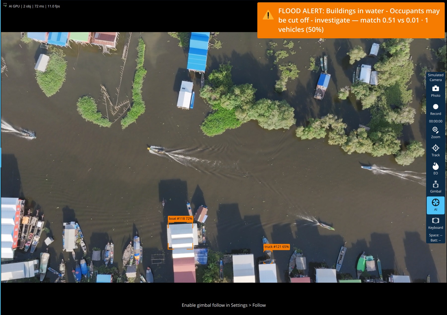 Flood alert