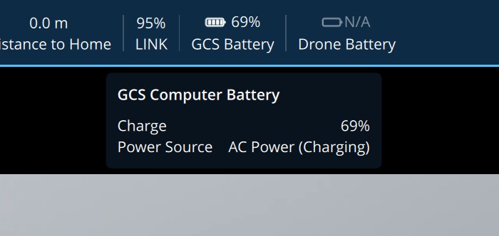 GCS battery panel